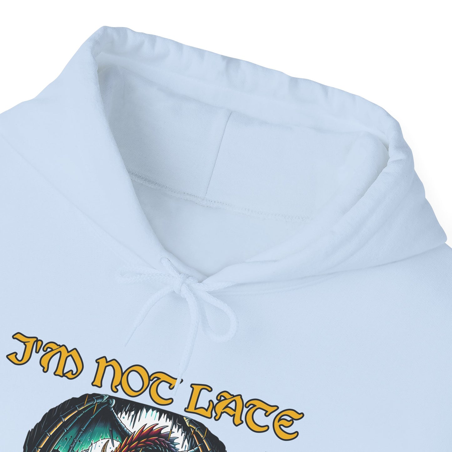 I'm Not Late, I'm Doing Side Quests - Dungeon Unisex Heavy Blend™ Hooded Sweatshirt