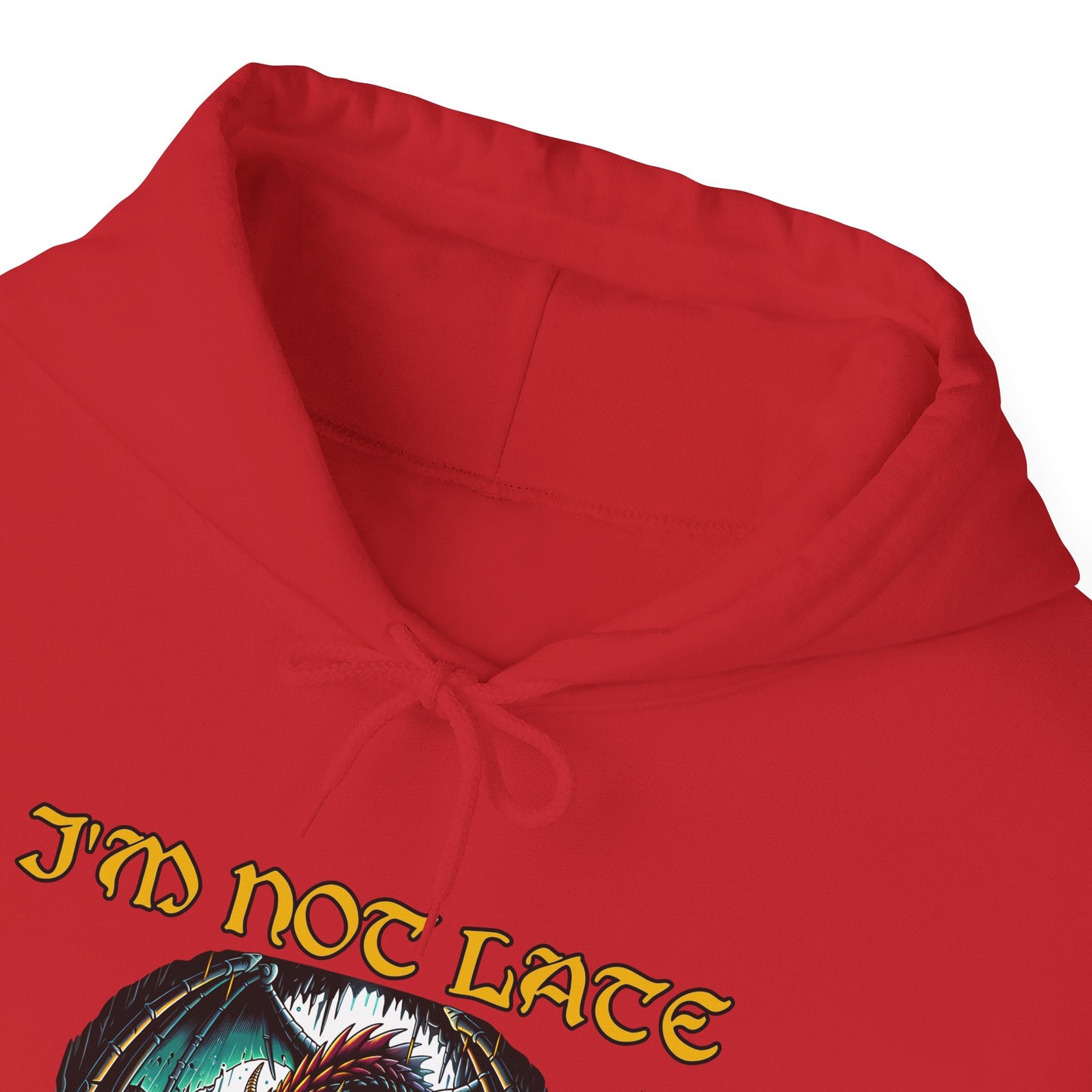 I'm Not Late, I'm Doing Side Quests - Dungeon Unisex Heavy Blend™ Hooded Sweatshirt