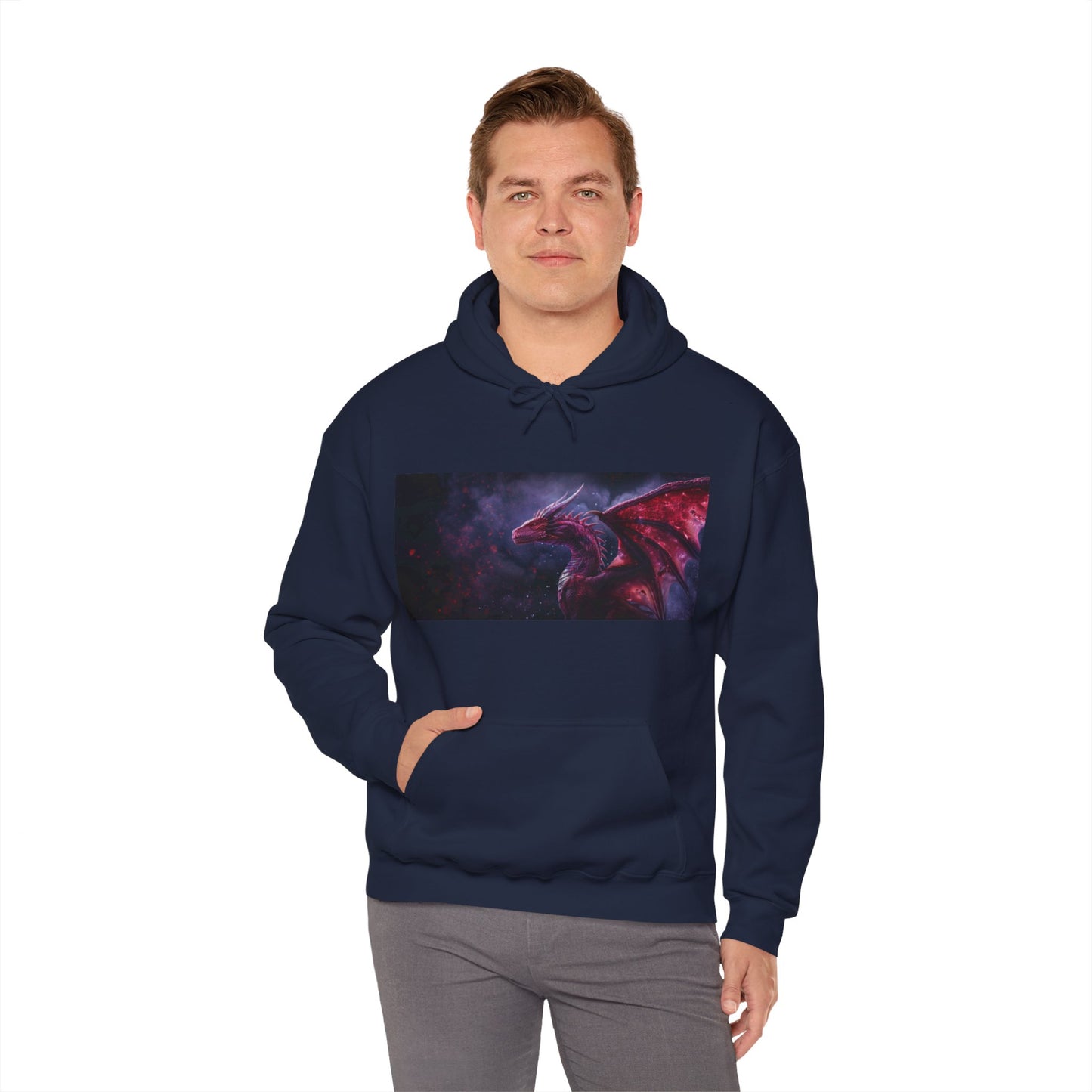 Red Dragon - Unisex Heavy Blend™ Hooded Sweatshirt