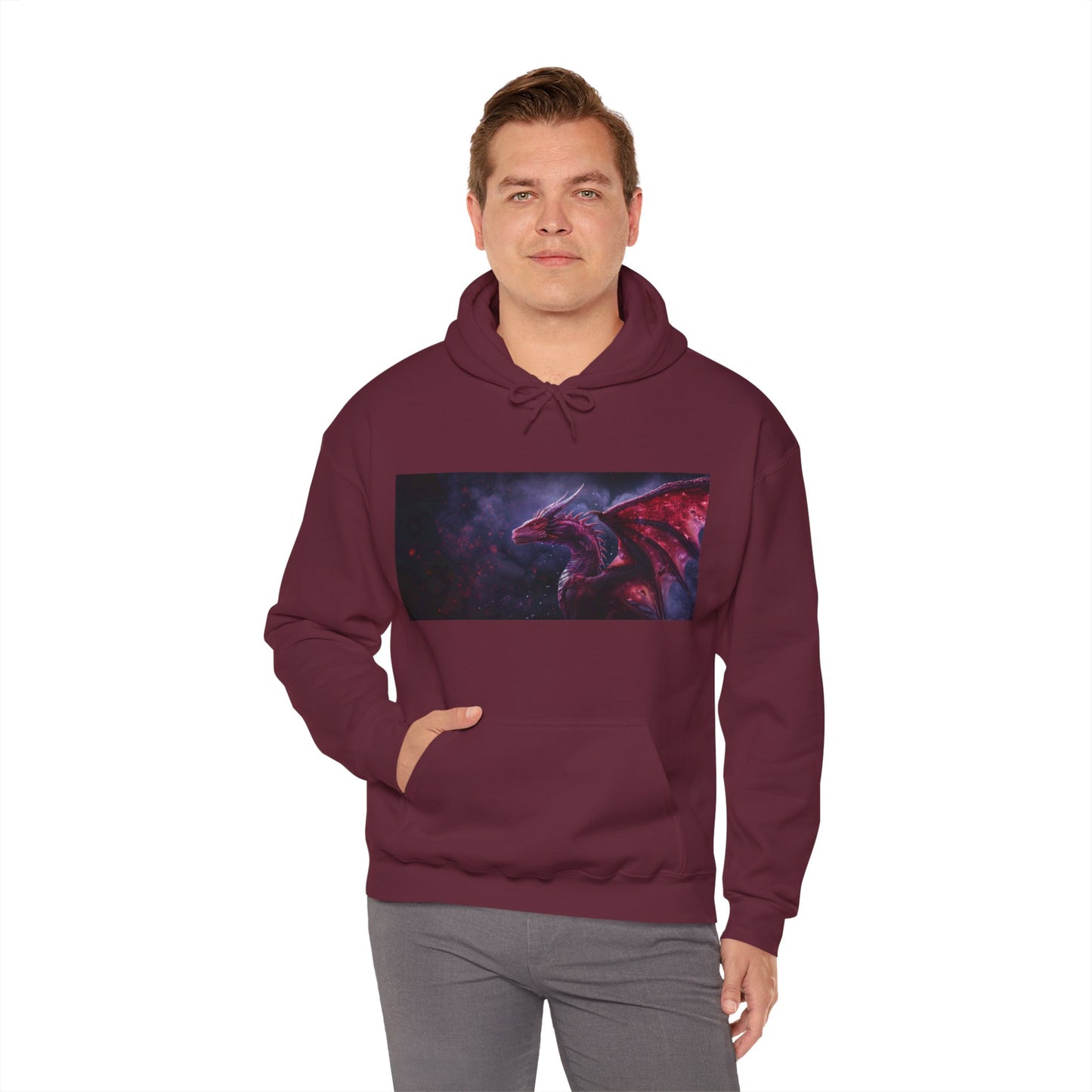 Red Dragon - Unisex Heavy Blend™ Hooded Sweatshirt