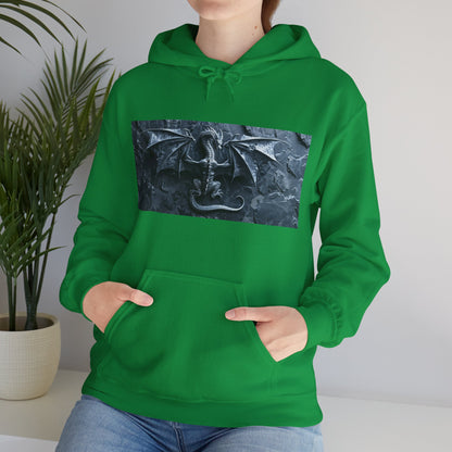 Silver Dragon - Unisex Heavy Blend™ Hooded Sweatshirt