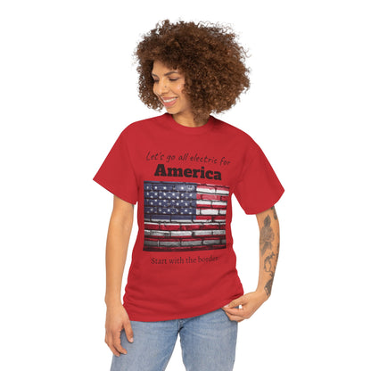 Border fence - Unisex Heavy Cotton Tee