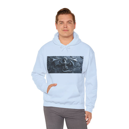 Silver Dragon - Unisex Heavy Blend™ Hooded Sweatshirt