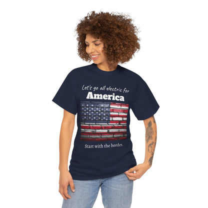 Border fence - Unisex Heavy Cotton Tee