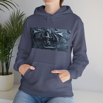 Silver Dragon - Unisex Heavy Blend™ Hooded Sweatshirt