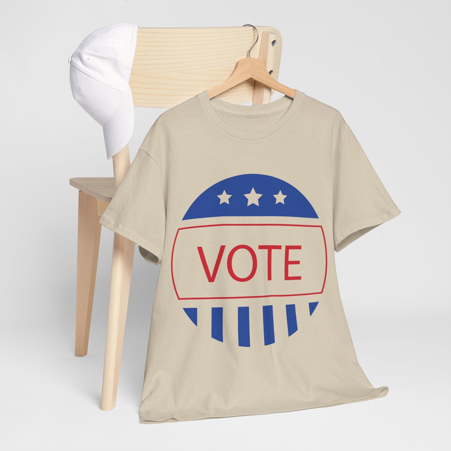 Vote Logo - Unisex Heavy Cotton Tee