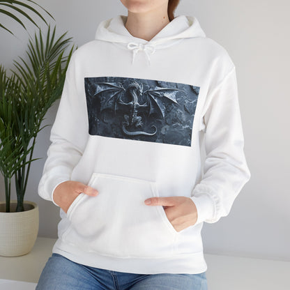 Silver Dragon - Unisex Heavy Blend™ Hooded Sweatshirt