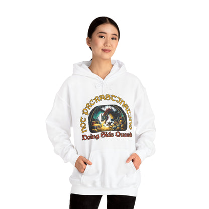 Not Procrastinating, Doing Side Quests - Dungeon Unisex Heavy Blend™ Hooded Sweatshirt