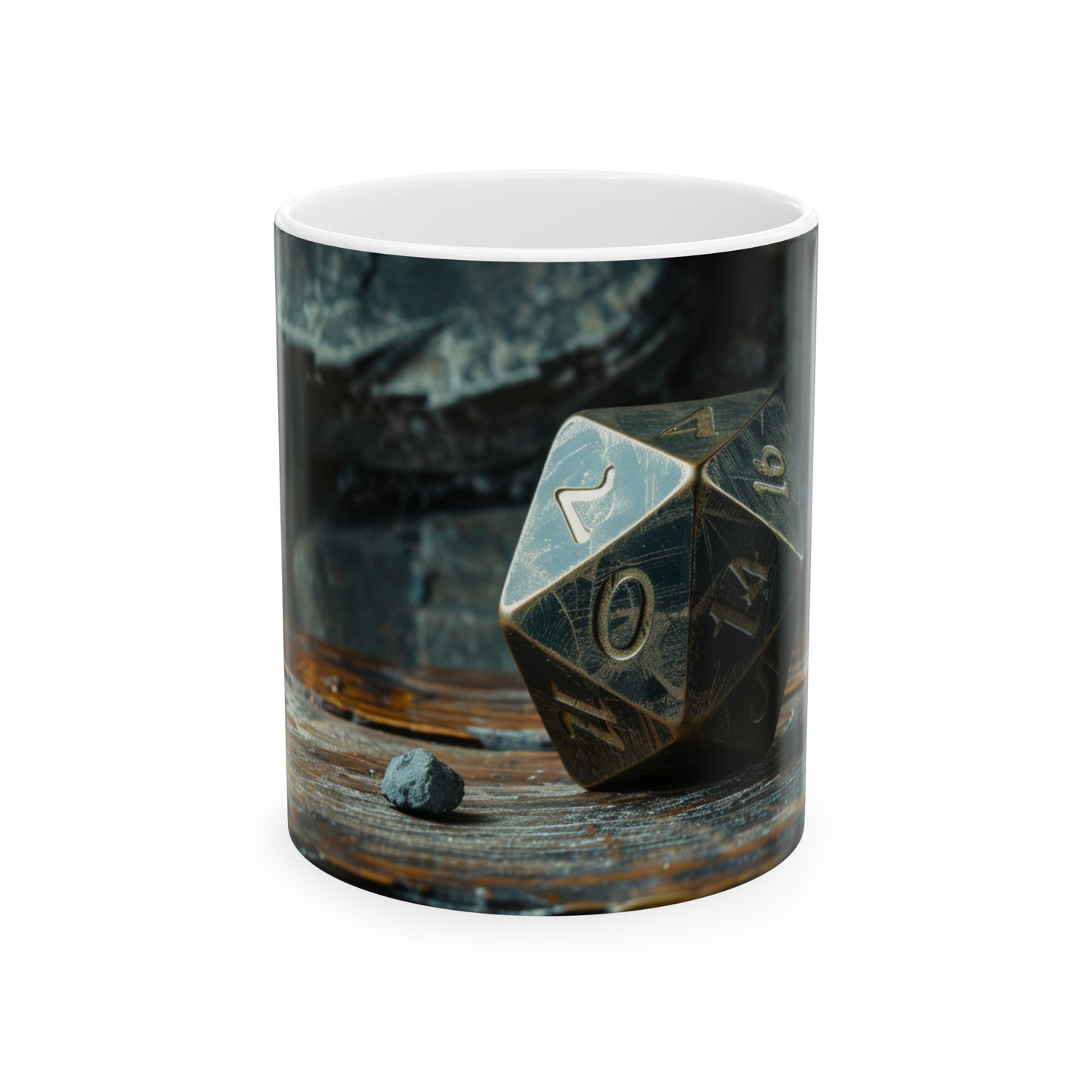 d20 Dungeon - Ceramic Mug, 11oz