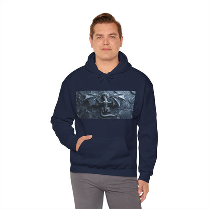 Silver Dragon - Unisex Heavy Blend™ Hooded Sweatshirt