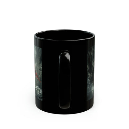 Red Dragon Mug. Great Gift Idea for Your Dungeons and Dragons/Fantasy Fan - Black Mug (11oz, 15oz)