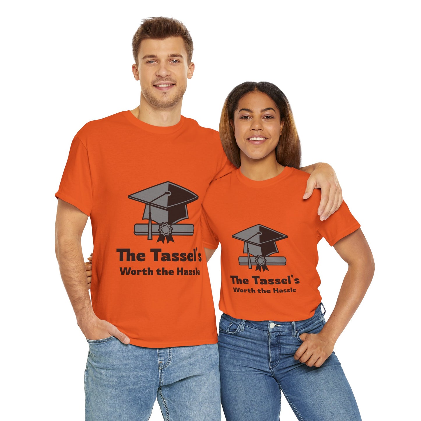 The Tassel's Worth the Hassle - Unisex Heavy Cotton Tee