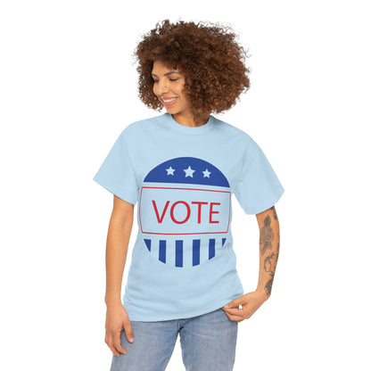 Vote Logo - Unisex Heavy Cotton Tee