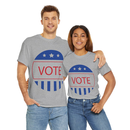 Vote Logo - Unisex Heavy Cotton Tee