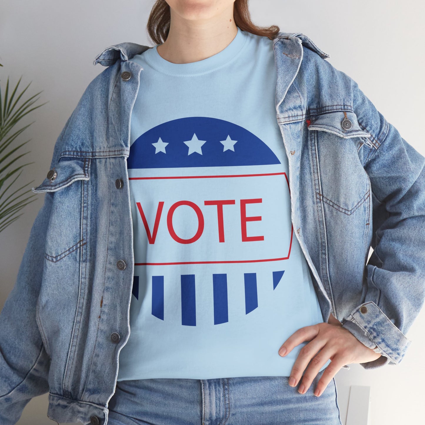 Vote Logo - Unisex Heavy Cotton Tee