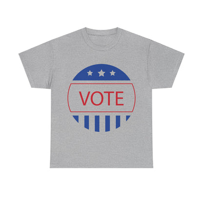 Vote Logo - Unisex Heavy Cotton Tee