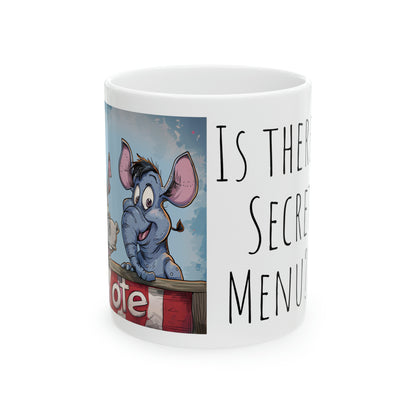 Is There a Secret Menu??? - Ceramic Mug, 11oz