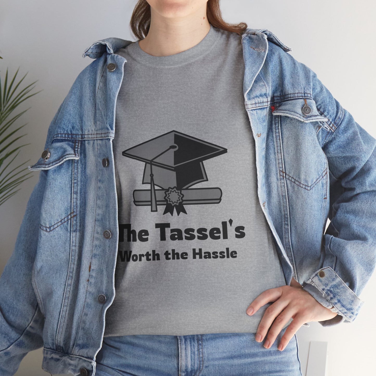 The Tassel's Worth the Hassle - Unisex Heavy Cotton Tee