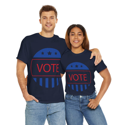 Vote Logo - Unisex Heavy Cotton Tee