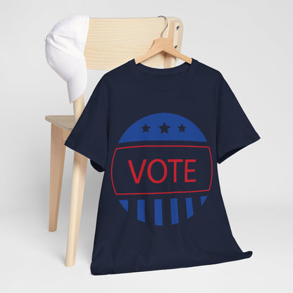 Vote Logo - Unisex Heavy Cotton Tee