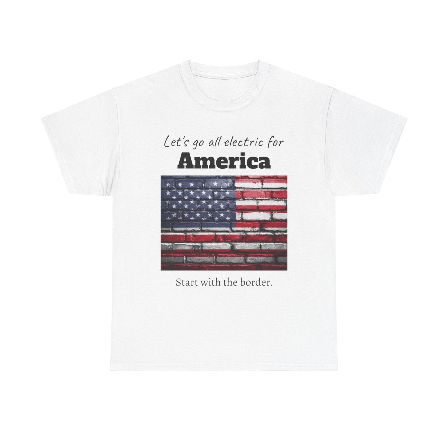 Border fence - Unisex Heavy Cotton Tee