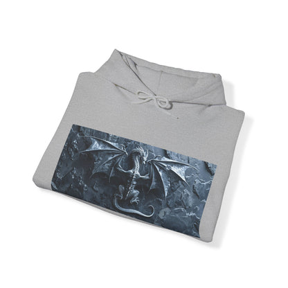 Silver Dragon - Unisex Heavy Blend™ Hooded Sweatshirt