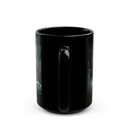 Red Dragon Mug. Great Gift Idea for Your Dungeons and Dragons/Fantasy Fan - Black Mug (11oz, 15oz)