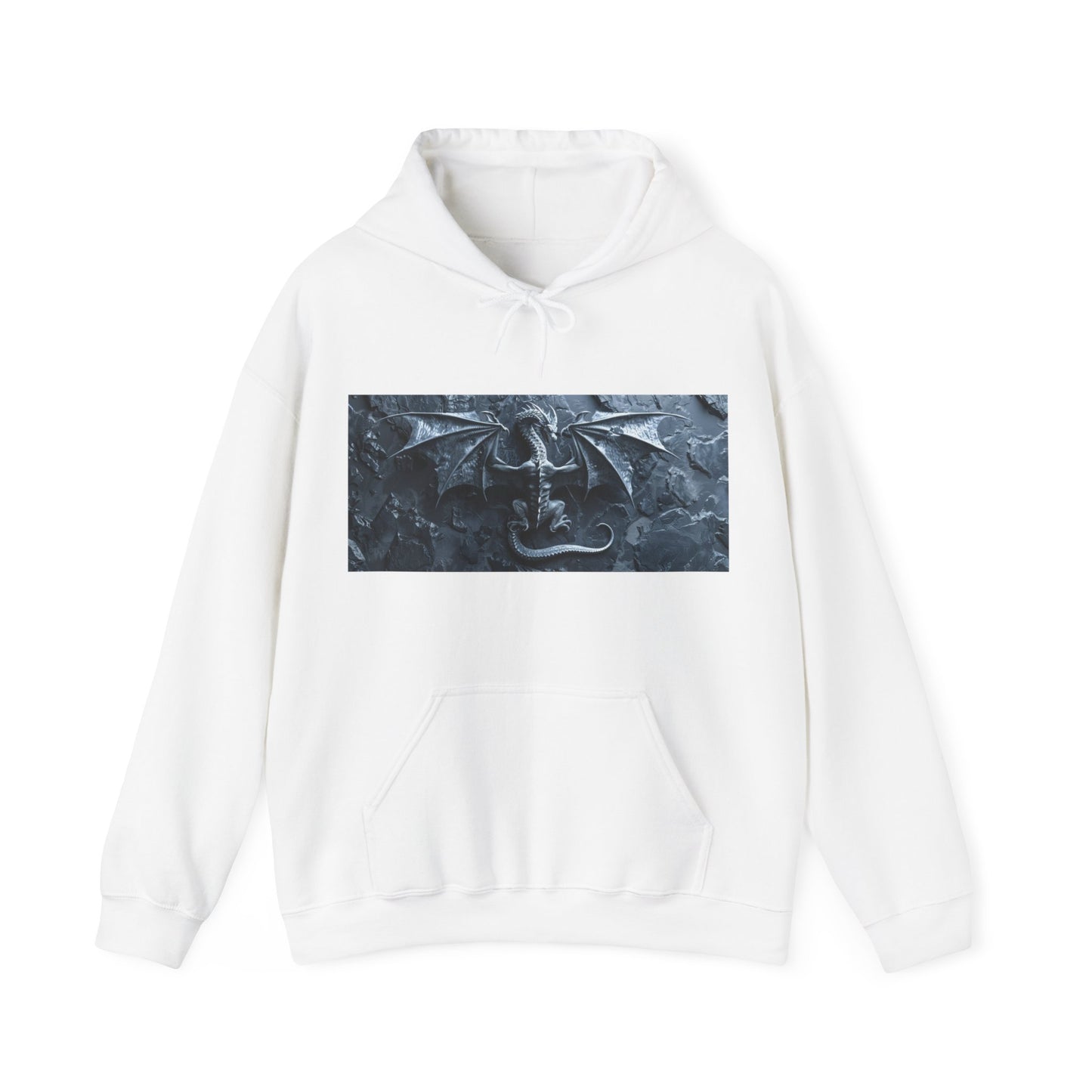 Silver Dragon - Unisex Heavy Blend™ Hooded Sweatshirt