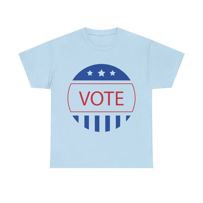 Vote Logo - Unisex Heavy Cotton Tee