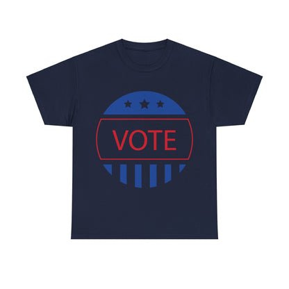 Vote Logo - Unisex Heavy Cotton Tee