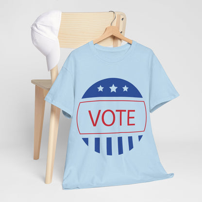 Vote Logo - Unisex Heavy Cotton Tee