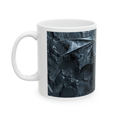 Silver Dragon Dungeon - Ceramic Mug, 11oz