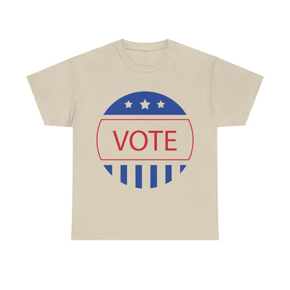 Vote Logo - Unisex Heavy Cotton Tee