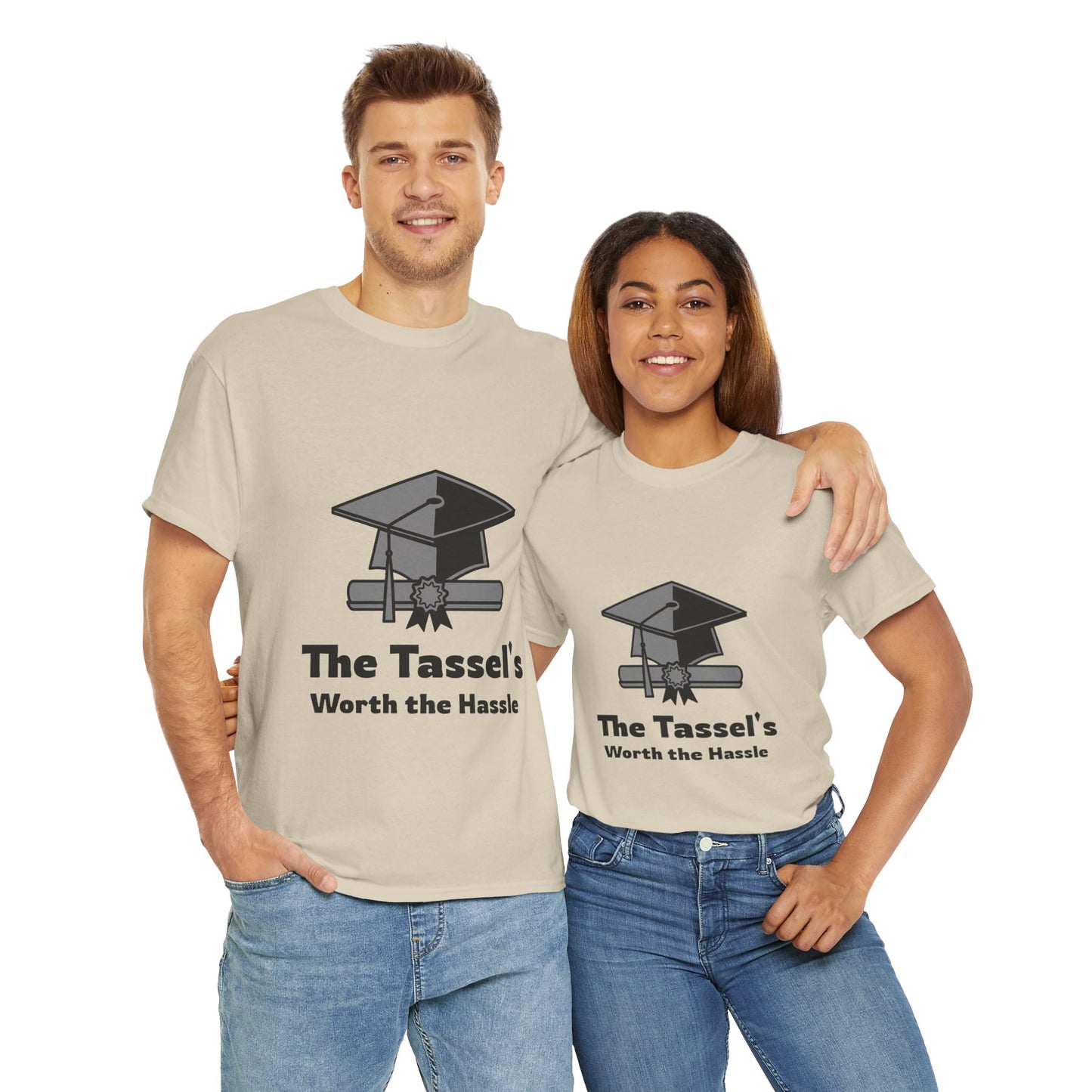 The Tassel's Worth the Hassle - Unisex Heavy Cotton Tee