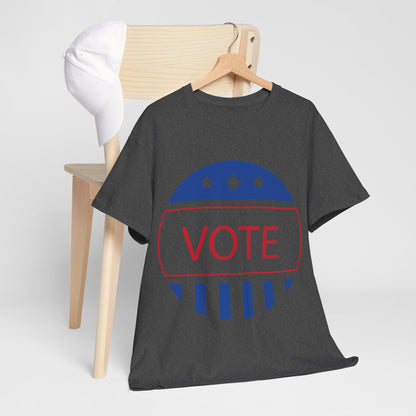 Vote Logo - Unisex Heavy Cotton Tee