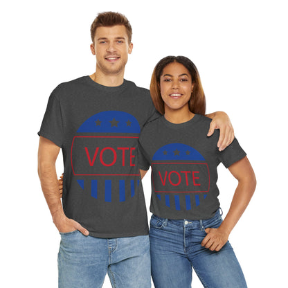 Vote Logo - Unisex Heavy Cotton Tee