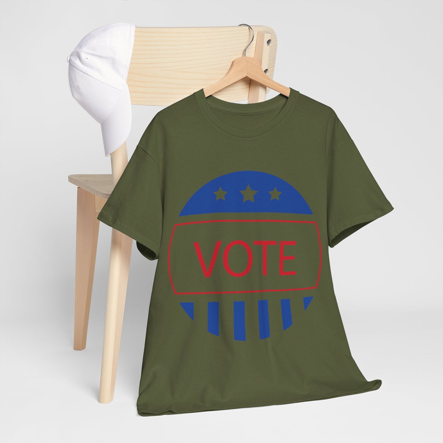 Vote Logo - Unisex Heavy Cotton Tee