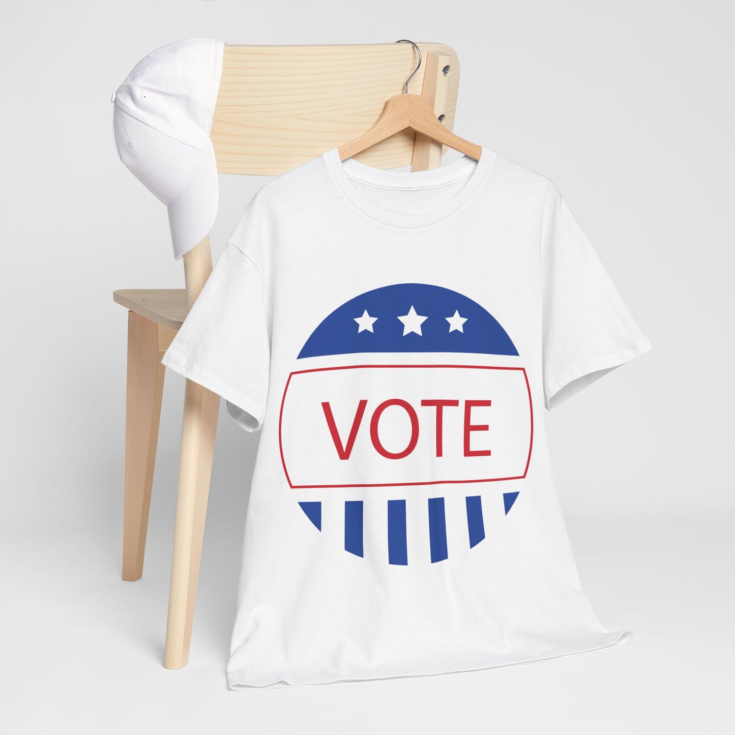 Vote Logo - Unisex Heavy Cotton Tee