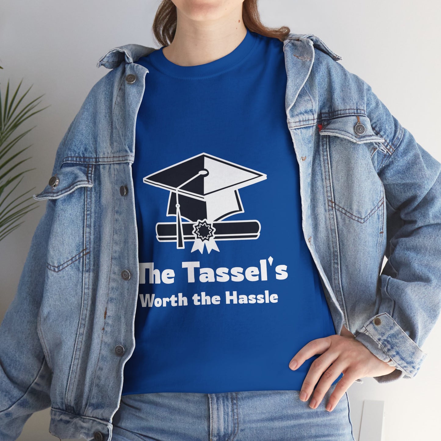 The Tassel's Worth the Hassle - Unisex Heavy Cotton Tee