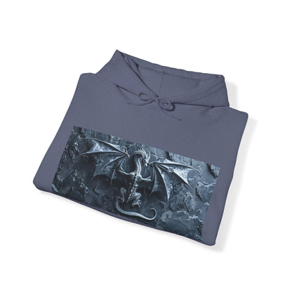 Silver Dragon - Unisex Heavy Blend™ Hooded Sweatshirt