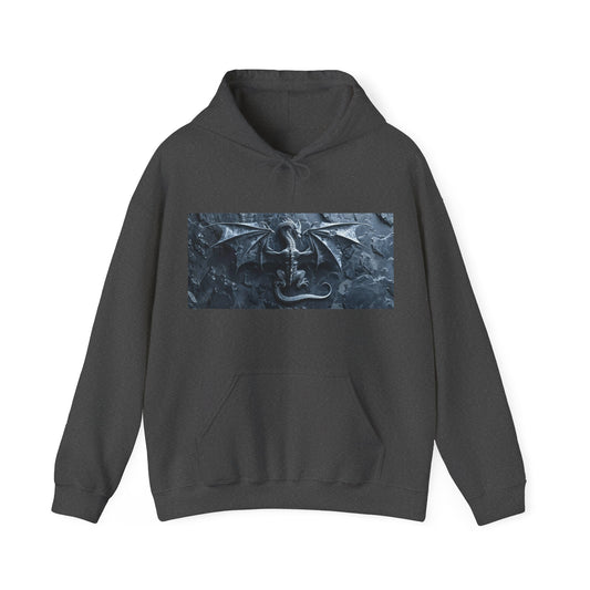 Silver Dragon - Unisex Heavy Blend™ Hooded Sweatshirt