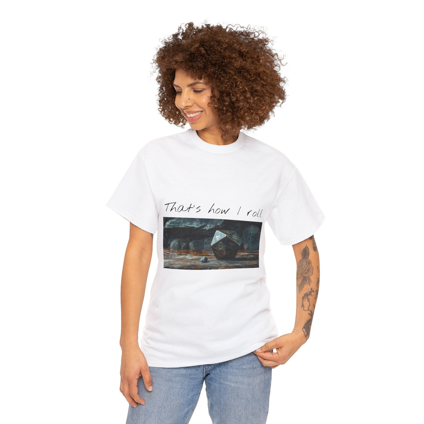 That's How I Roll - Unisex Heavy Cotton Tee