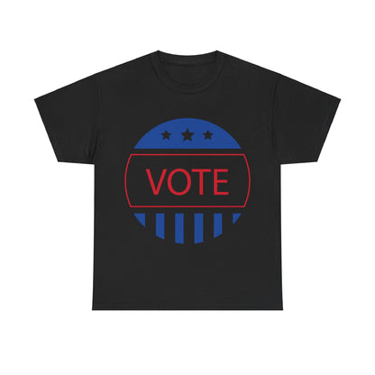 Vote Logo - Unisex Heavy Cotton Tee