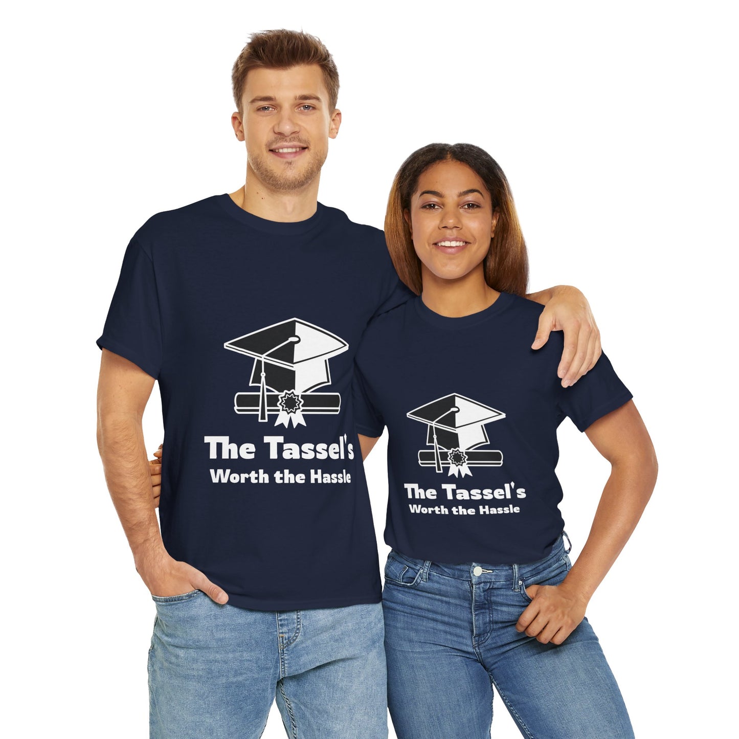 The Tassel's Worth the Hassle - Unisex Heavy Cotton Tee