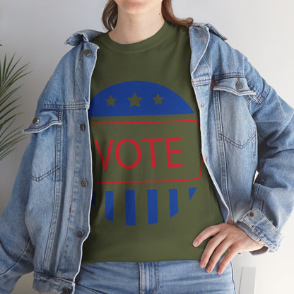 Vote Logo - Unisex Heavy Cotton Tee