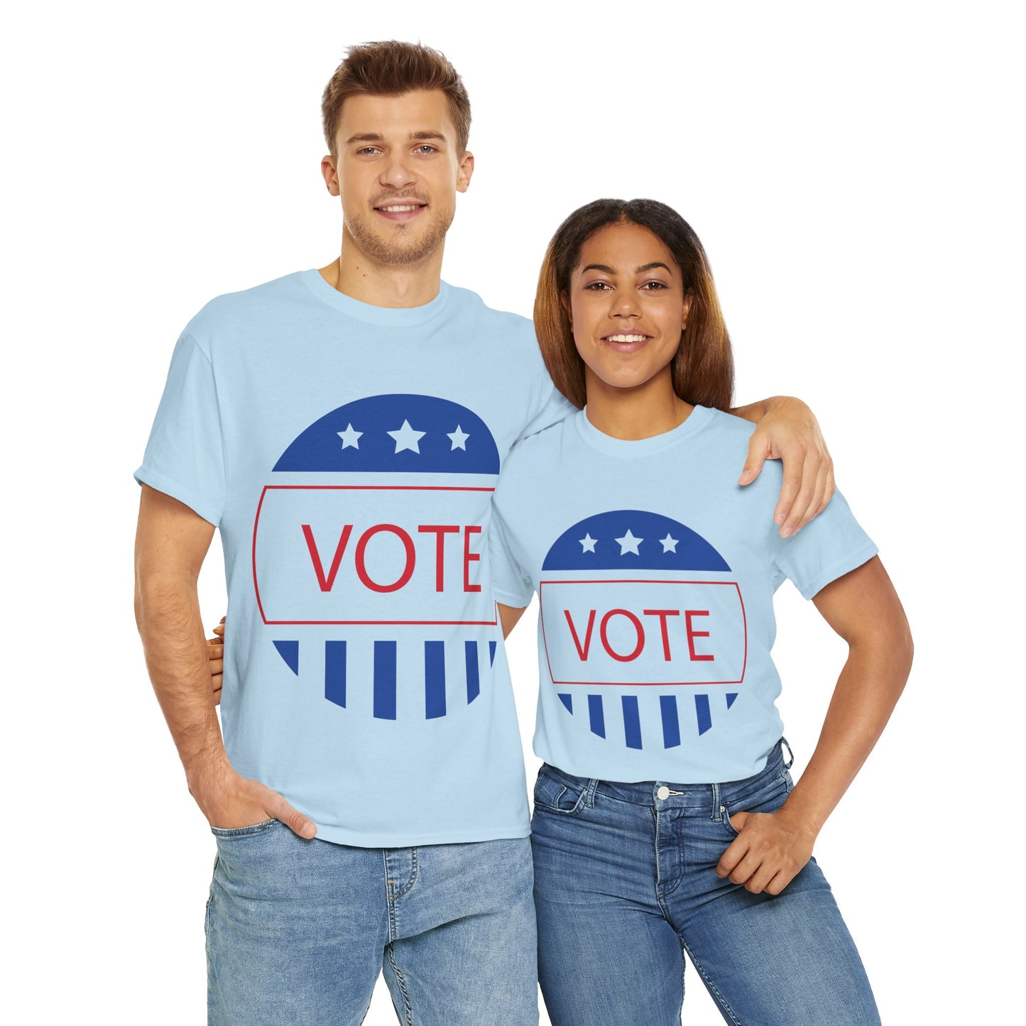 Vote Logo - Unisex Heavy Cotton Tee